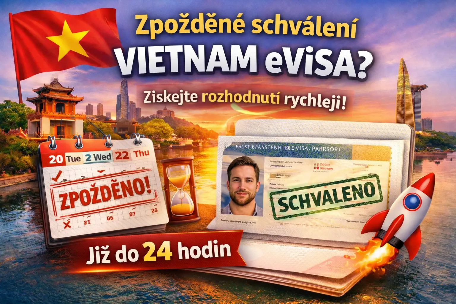 Urgentn&iacute; V&iacute;za do Vietnamu