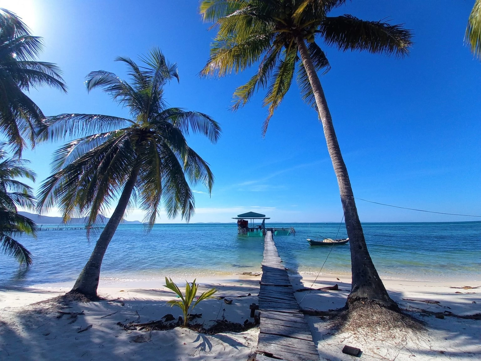 Tropical beach in Vietnam